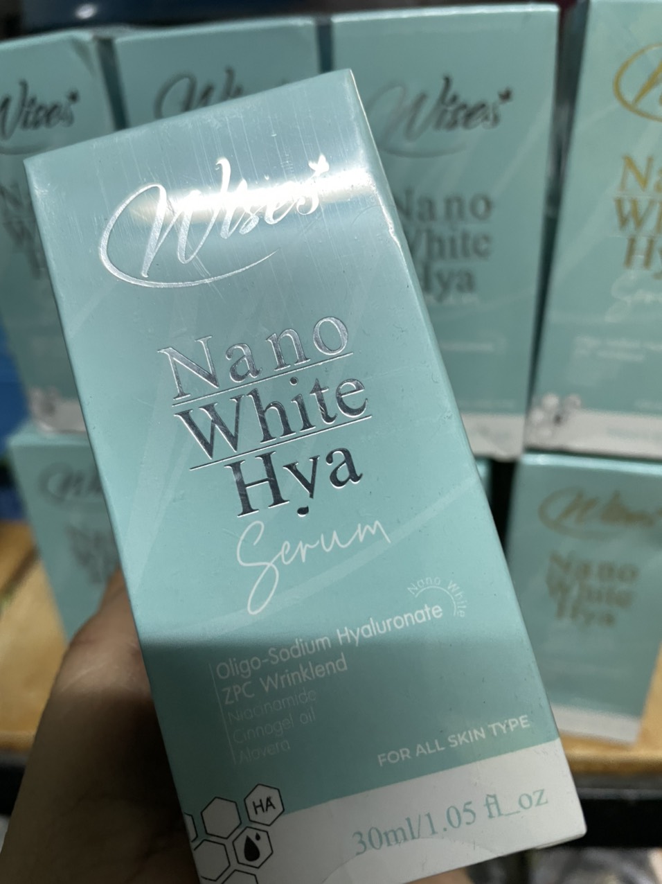 Serum Huyết Dưỡng Da Wises Nano White Hya Thái Lan Serum Dưỡng Trắng Da-1