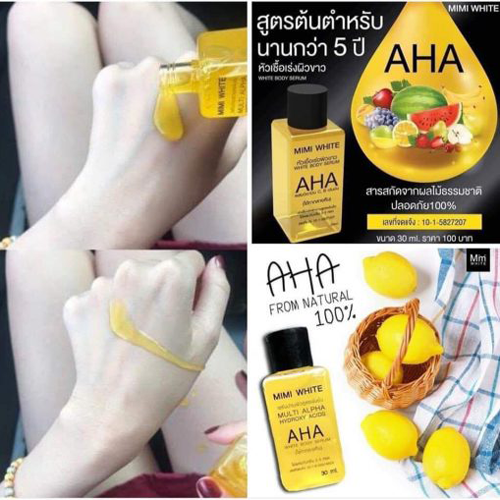 Serum Kích rắng Body Aha MIMI White Thái Lan Kem Dưỡng Toàn Thân-1