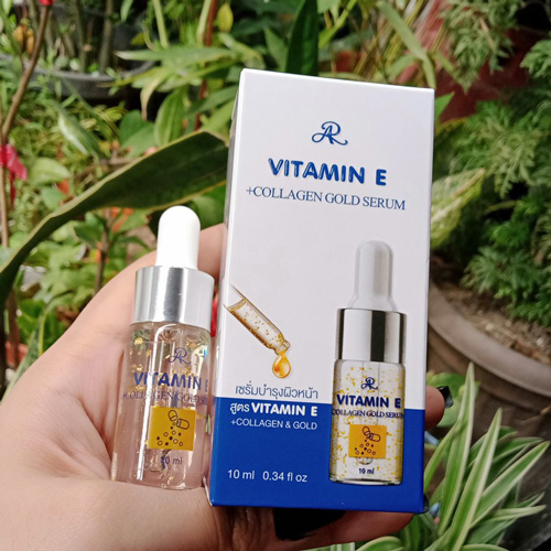 Serum Vitamin E Nâng Cơ Collagen Gold Thái Lan Serum Dưỡng Trắng Da-1