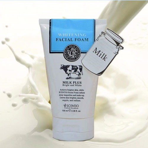 Sữa Rửa Mặt Tạo Bọt Whitening Facial Foam Milk Plus Co-Enzyme Q10 Sửa Rửa Mặt-1
