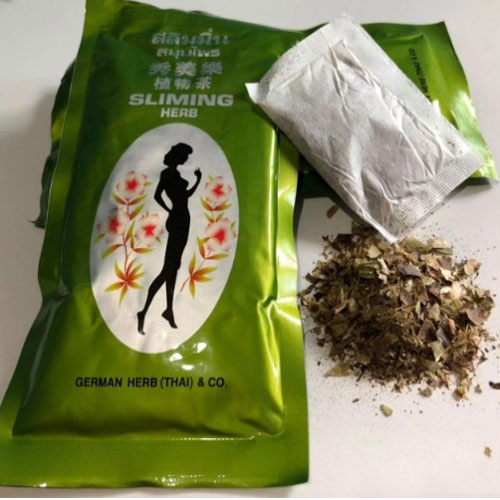 Trà Giảm Cân Thảo Mộc Sliming Herb Thái Lan Kem Dưỡng Toàn Thân-1