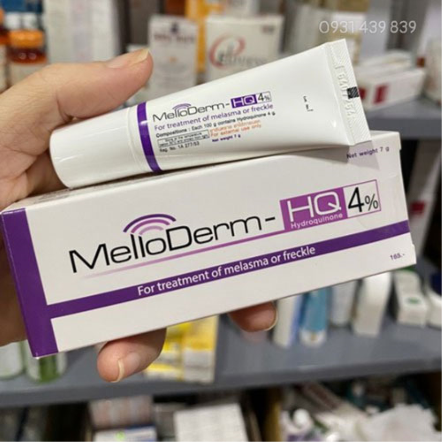 Thuốc Trị Nám Tàn Nhang Đồi Mồi MelloDerm-HQ 4% Thái Lan