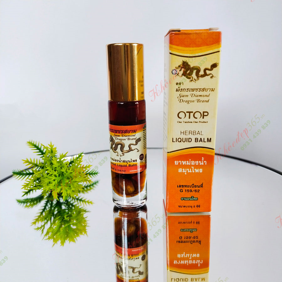 Dầu Lăn Sâm Thảo Dược Otop 26 vị Thái Lan-1