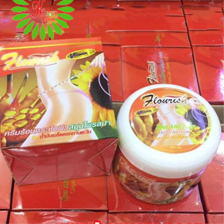 Kem Tan Mỡ Bụng Gừng Ớt Flourish Thái Lan 500ml-3