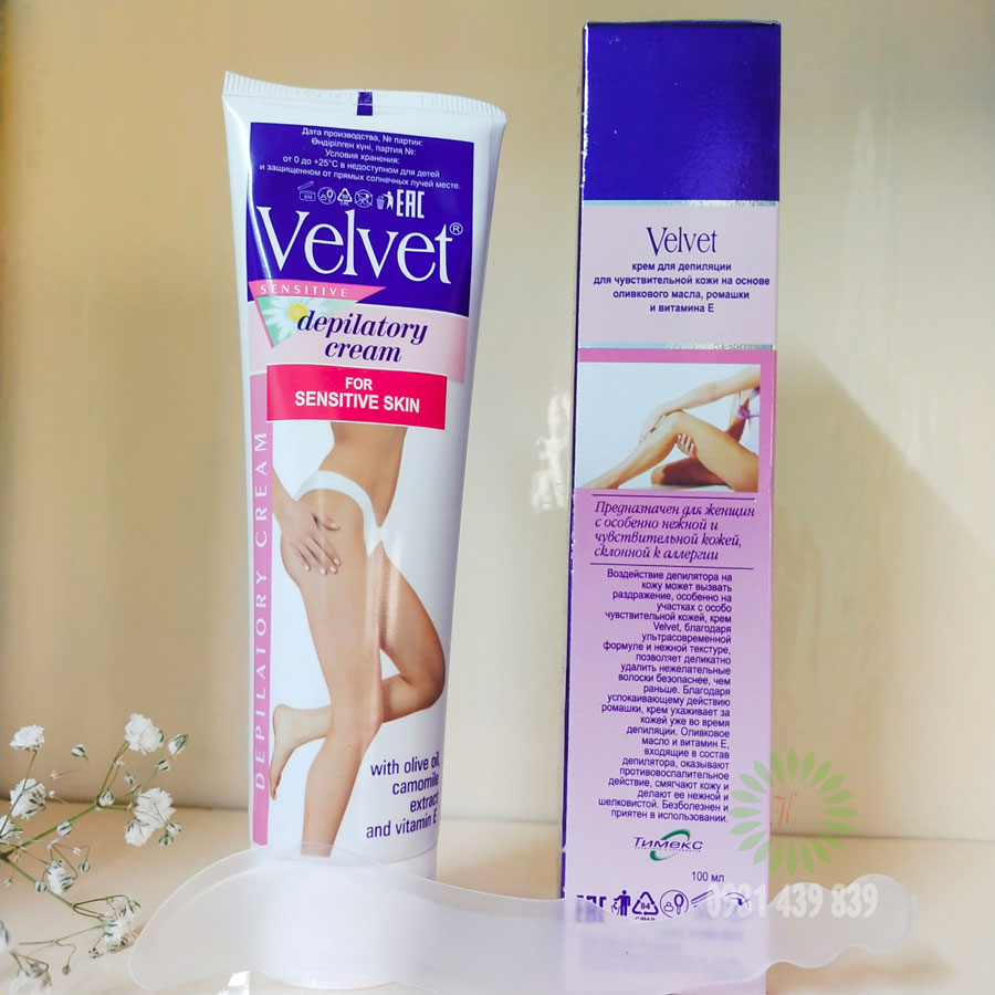 Kem Tẩy Lông Velvet Nga 100ml-1
