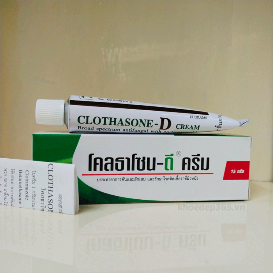 Kem Trị Nấm Móng Clothasone D Cream 15gr Thái Lan-1