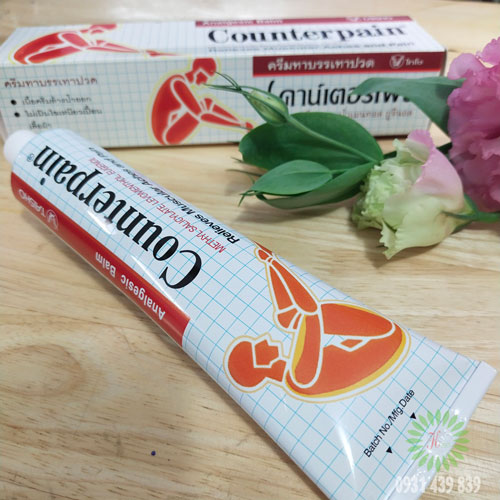Dầu nóng thoa bóp Counterpain Thai Lan-120Gr-1