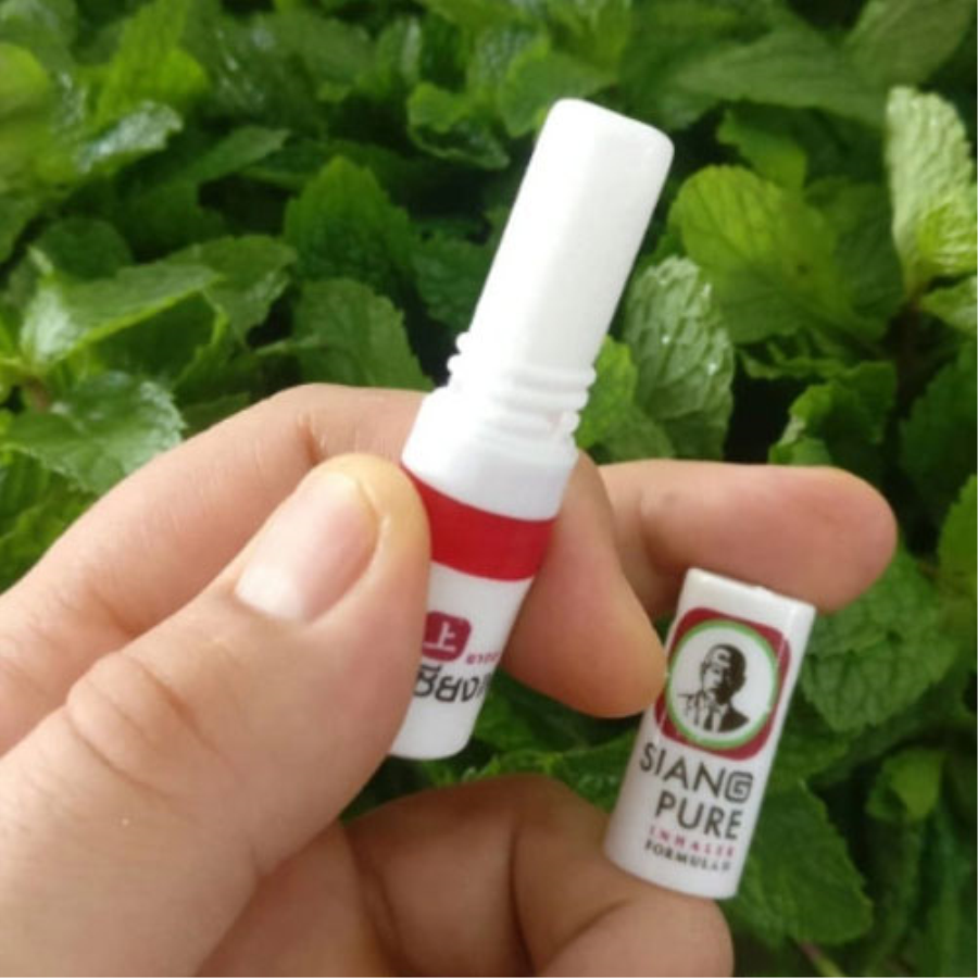 Ống hít thông mũi 2 đầu Siang pure Inhaler & Oil 2 in 1 Thái Lan-2