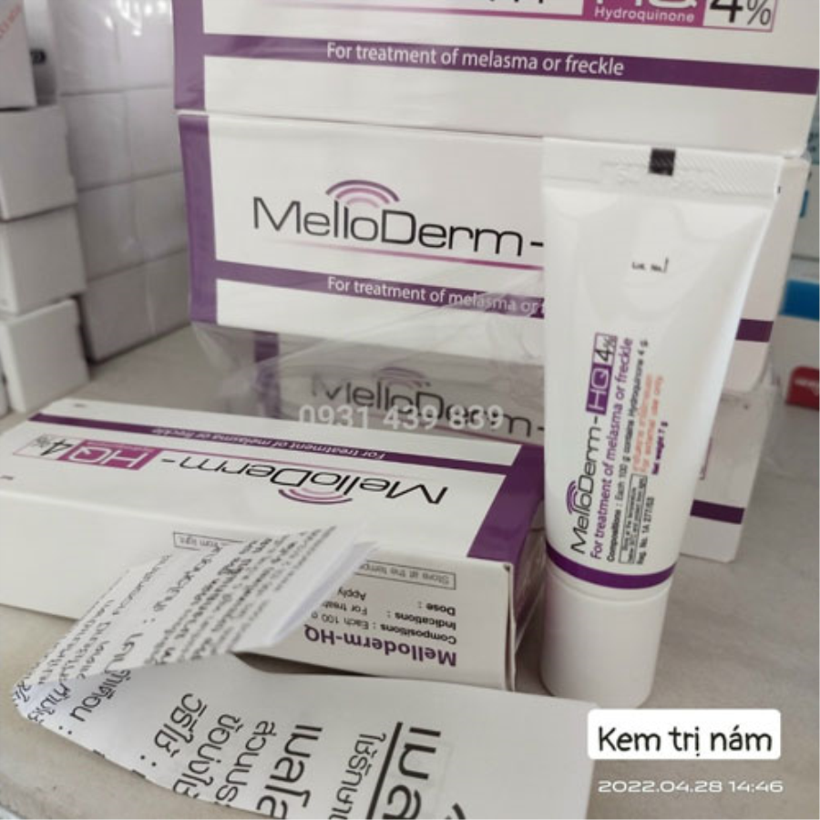 Thuốc Trị Nám Tàn Nhang Đồi Mồi MelloDerm-HQ 4% Thái Lan-2