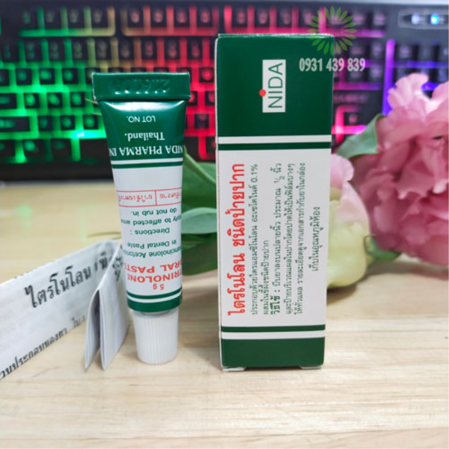 Thuốc Trị Nhiệt Miệng Trinolone Oral Paste Thái Lan-2